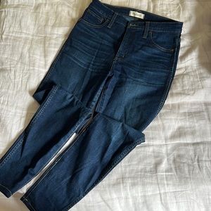 Madewell 10in high rise skinny Jean